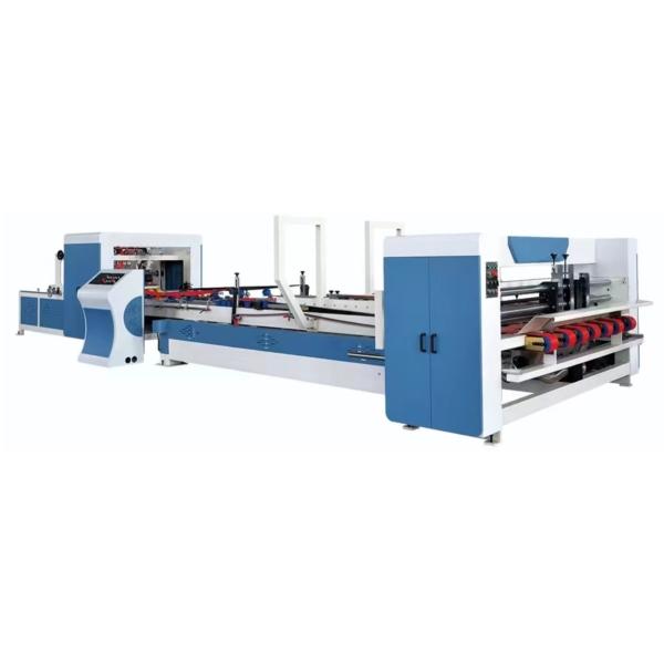 Cheap Automatic Carton Folder Gluer Machine Full Suction Feed Automatic Grade Automatic for sale