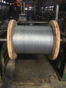 Best Durable Stranded Steel Cable With Class A Heavy Zinc Coating And Grade 1 Tensile Strength wholesale