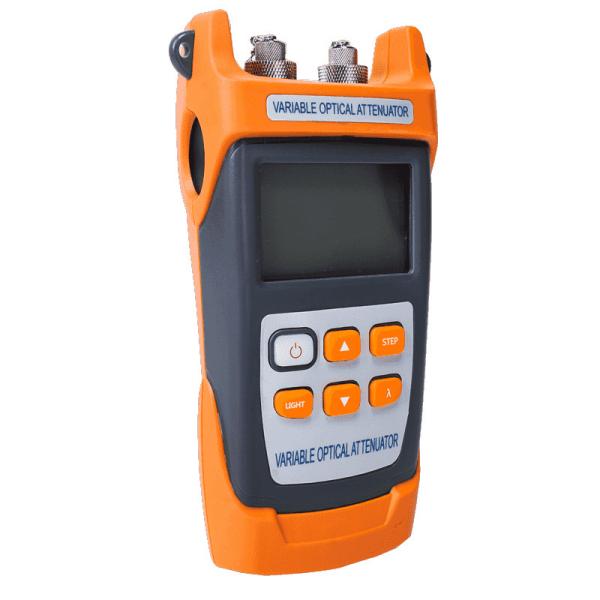 Cheap Digital LCD Screen Handheld Variable Optical Attenuator 30dB 60dB SC / UPC 1650nm for sale