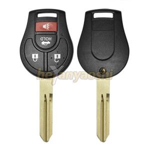 Best Nissan 4 Buttons Smart Key Shell with Emergency Key Insert wholesale