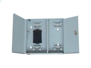 China ODF 24C Indoor Fiber Optic Distribution Box Wall Mount With Pigtail on sale