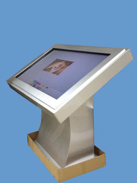 Cheap Dust-Proof Interactive Kiosk With Large Display / Coin Hopper For Internet / Information Access for sale