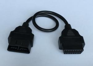 Best OBD2 OBDII 16 Pin J1962 Male 24V to Female Extension Round Cable wholesale