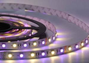 China Flexible LED Strip Light SMD 5050 RGBW 12V / 24V With 12mm FPC Width UL Approved on sale