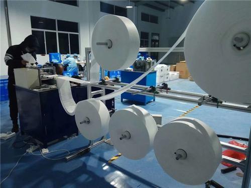 Cheap High Durability KN95 Mask Making Machine Customized Design Simple Operation for sale