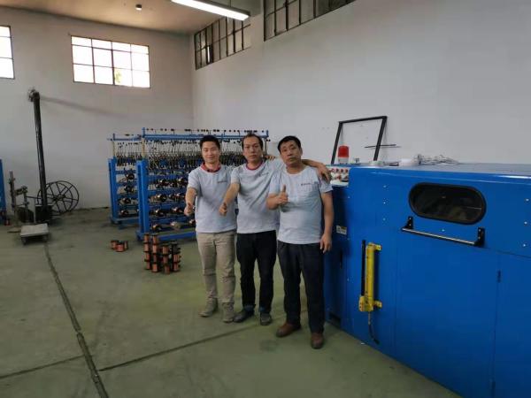 Cheap Electric Double Twist Wire Stranding Machine 15HP Controlled Inverter for sale