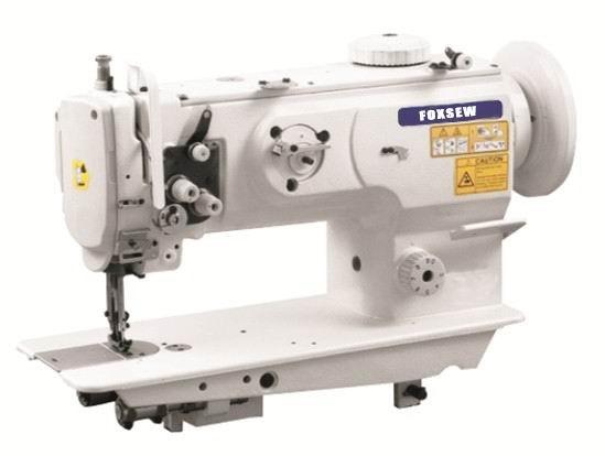 Cheap Single Needle Walking Foot Heavy Duty Sewing Machine with Vertical-Axis Large Hook for sale