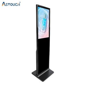 Best 55 Inch Floor Standing Digital Signage Display Android With Capacitive Touch Screen wholesale