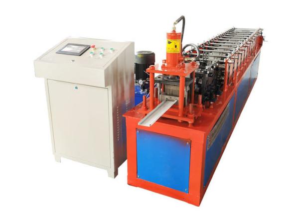 Cheap Easy Operate Roller Shutter Door Roll Forming Machine With Hydraulic Cutting System for sale