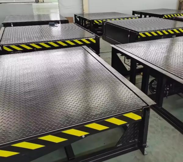 Customizable Electric Dock Leveler with Safety Features On Site Installation