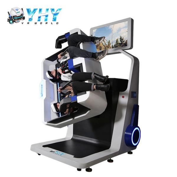Cheap Double Roller Coater VR 360 Simulator 2 Players For Game Centers for sale