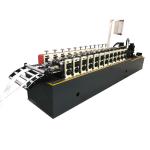 Two line Stud and track Omega profile roll forming machine with servo motor