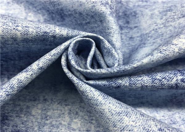 Cheap Printing Coated Polyester Fabric , Soft Taslon Stretch 100 Polyester Fabric for sale
