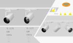 New Design Aluminum Adjustable LED integrated tracking light fixture adapter