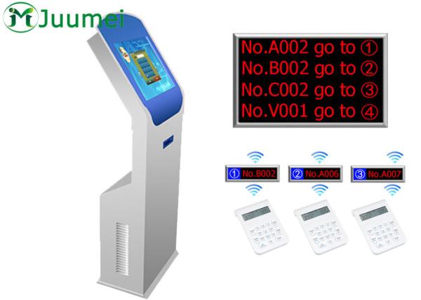 Cheap Kiosk Queue Token Management System Interactive Service With Voice for sale