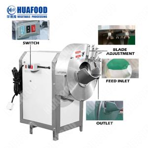 China Automatic Ginger Slicer Machine Fc-503 Ginger Shredding Cutting Machine on sale