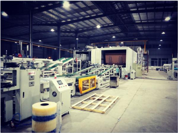 Cheap 90deg Rotating Automatic UV Coating Machine For Cement Fiberboard for sale