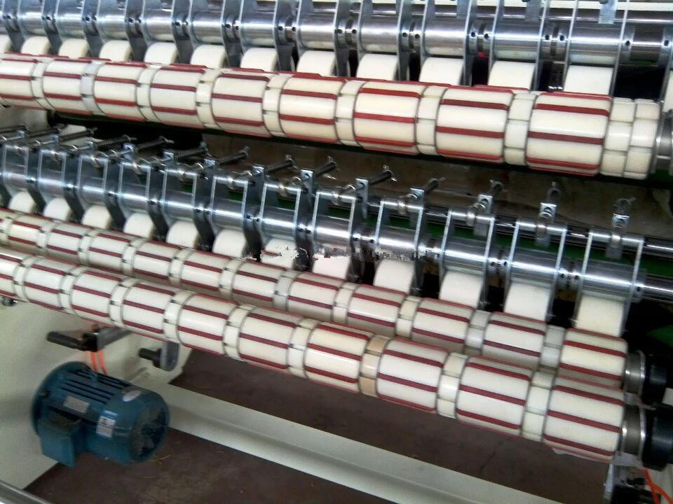 Super Clear BOPP Gum Adhesive Packing Tape Slitting Rewinding Machine