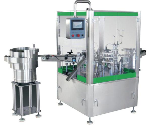 Cheap Siemens Touch Screen 100ml Automatic 4-Head Capping Filling Machine for Men Perfume for sale