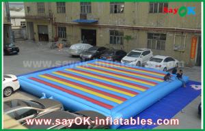 Best 0.55mm PVC Inflatable Mat Bouncer For Children Playing Sports Game wholesale