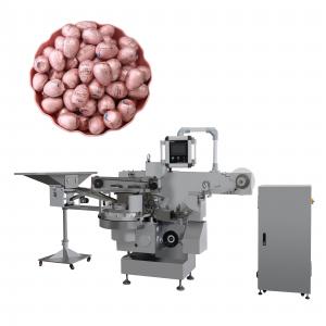 China Food Beverage Automatic Giant Chocolate Ball and Egg Wrapping Machine 2900*1500*2000mm on sale