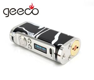 2015 new box mod Geeco zero mod v3 with temperature control, pandora mod, xcube II 160w TC box mod