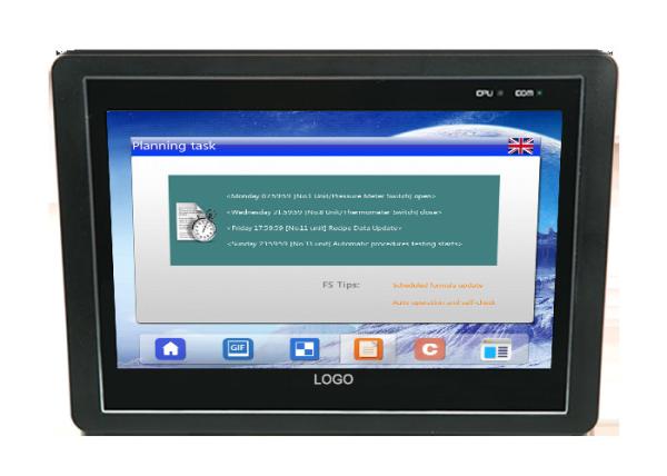 Cheap 1024×768 Resistive Industrial Touch Screen HMI 9.7 Inch TFT LCD 16 Bit Color for sale