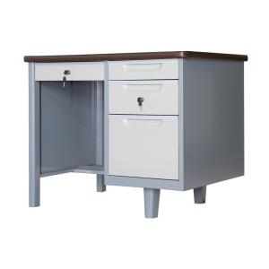 China Metal Frame PC Table With Cyber Lock Fashion Computer Table on sale