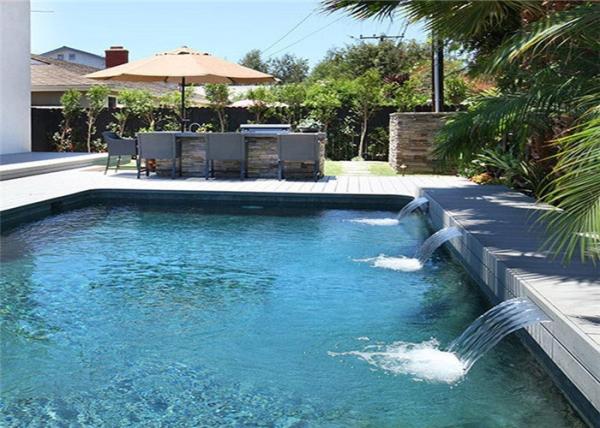 Cheap Wood Plastic Composite Hollow & Solid & Arched Decking Floor Board for sale