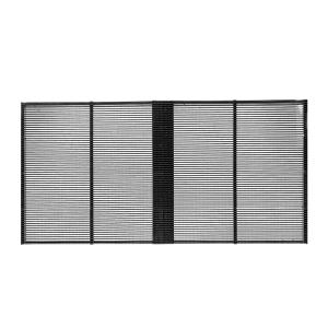 China Commercial Transparent Glass LED Screen Stage Show Advertising on sale