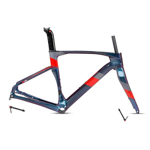 Cheap TWITTER 700C Lightweight Carbon Frameset 48CM Height For Bicycle for sale