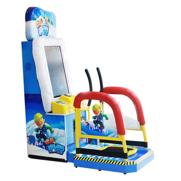 Cheap Happy Skiing Car Racing Arcade Machine Multipivot Platform Simulates for sale