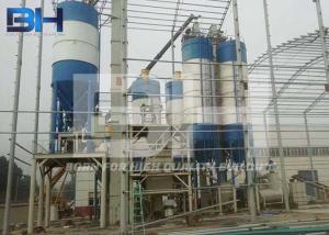 Automatic Dry Mortar Production Line 80 - 100 T/H With Twin Shaft Paddle Mixer