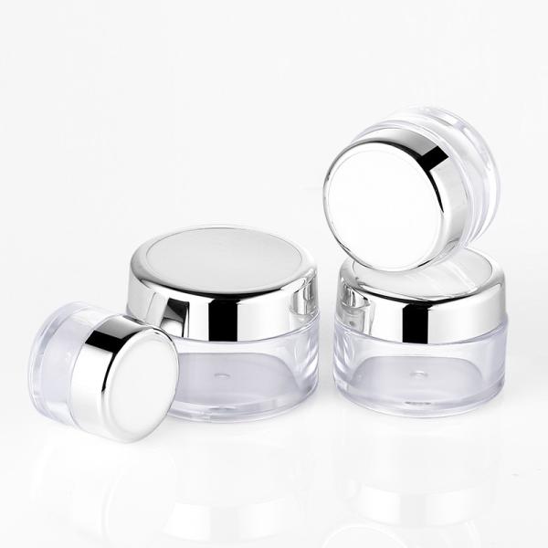 Cheap Screw Cap Empty Body Cream Containers 40g Capacity PS Material for sale
