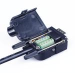 DB9 D Sub 9 Pin RS232 Serial Port Connectors to Terminal Blocks Adapter with
