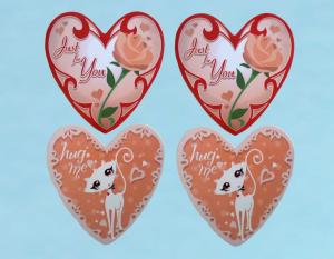 Best Heart Shape Notebook Self Adhesive Sticker With Cartoon Patterns wholesale
