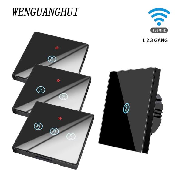 Cheap AES Encryption Single Line Switch AC DC Smart Wireless Switches 、 for sale
