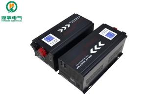 Best Black Solar Controller Inverter Double LCD Display High Conversion Efficiency wholesale