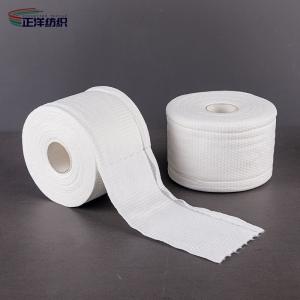 Best Spunlace Disposable Microfiber Cloths Nonwoven 80GSM Disposable Face Cleaning Towel wholesale