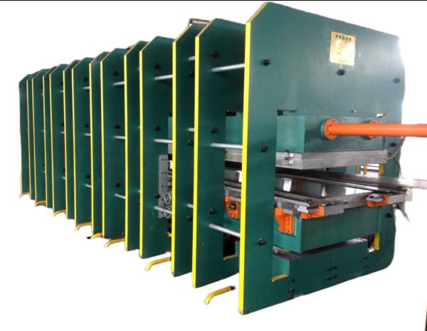 Cheap Customizable Vulcanizing Press Rubber Heat Press Machine With PLC Control System For Rubber Cord Fabric Conveyor Belt Manufacturing Machine for sale