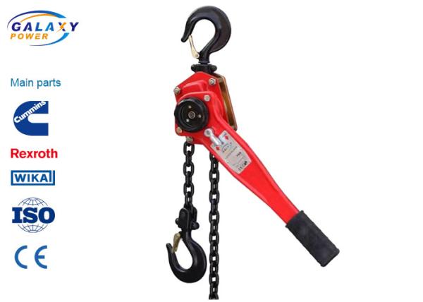 Cheap Stable Rotation Manual Chain Pulley Block , Electric Power Chain Block Hoist for sale