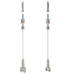 Easy to install high quality wire and cable jig with LED light source ceiling