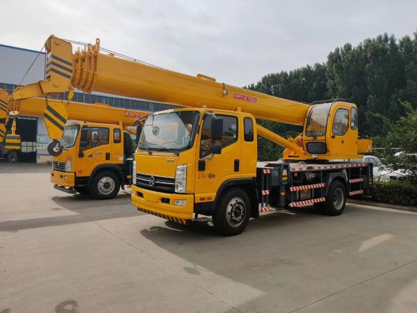 Cheap ISO Self Contained 24m-66m Truck Mounted Boom Crane For Lifting Material for sale