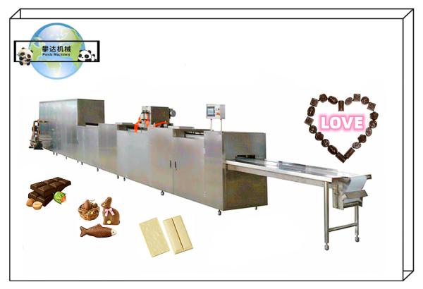 Cheap Fully Automatic Chocolate Production Line, Chocolate Processing Making Line, Chocolate Manufacturing Plant Equipment for sale