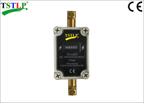 Cheap 7-digit Mechanical Lightning Strike Counter Requiring No Battery or External Power Source for sale