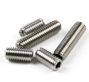 China 18-8 Stainless Steel Easy-Adjust Ball-Point Set Screws Hex Socket Sets Screws on sale