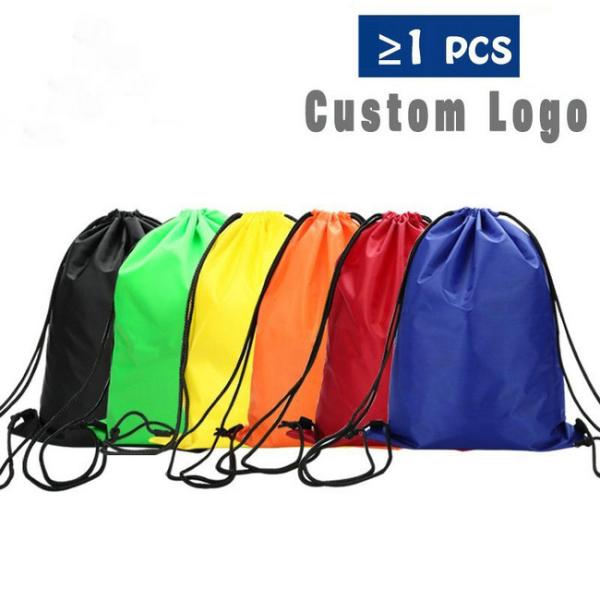 Cheap Polyester Drawstring Backpack Backpack Pocket for Camping Hiking Traveling for sale