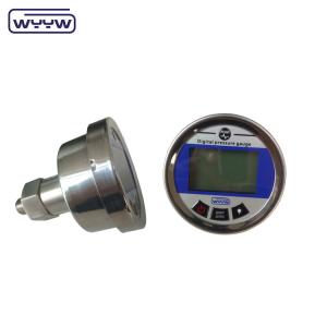 China 63mm Back Mount Manometer Digital Manometer For Gas Pressure on sale