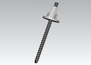Best T15 Cross Sectional Area 130mm2 Concrete Tie Rod For Concrete Wall Forms wholesale
