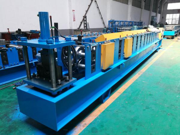 Cheap Seamless Half Round Gutter Roll Forming Machine With Side Panel Structure for sale